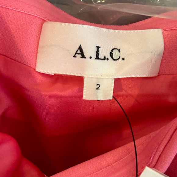 NWT A.L.C. Elizabeth Dress in Grapefruit - Picture 4 of 6